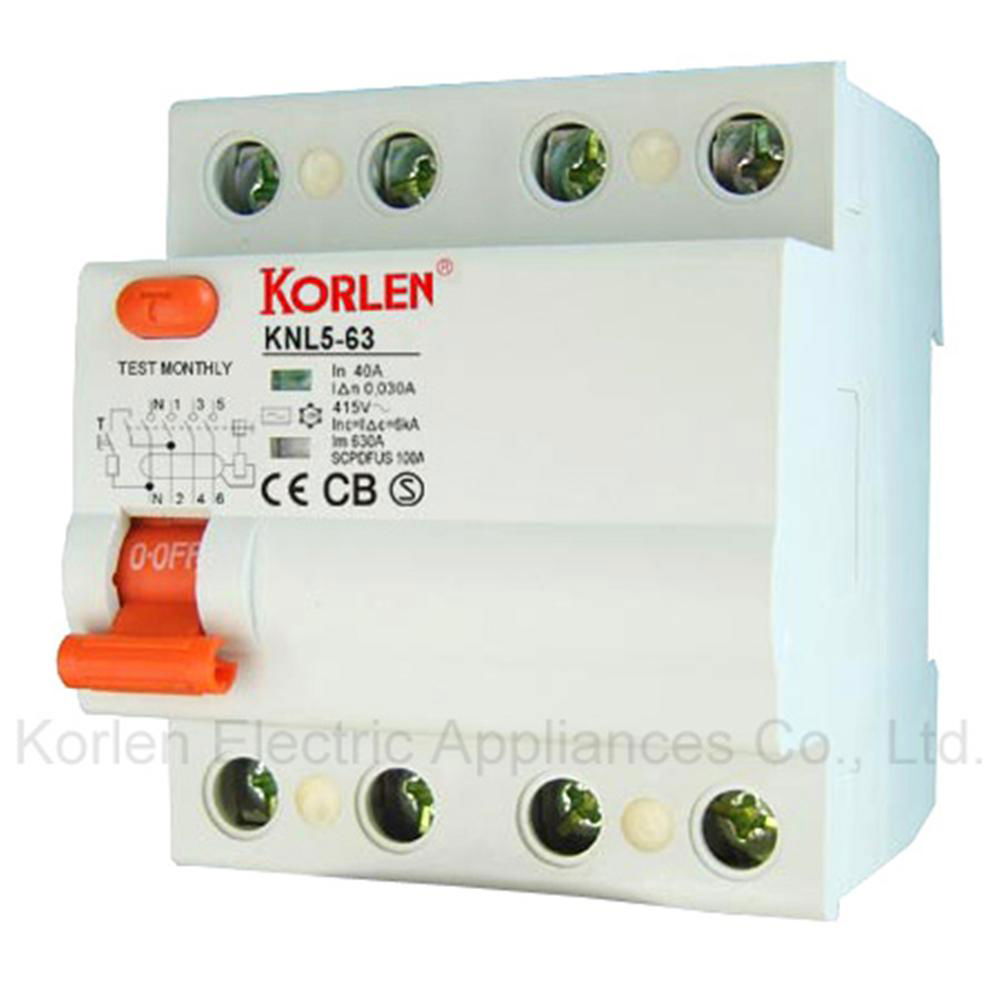 6KA Residual Current Circuit Breakers Low Voltage 2