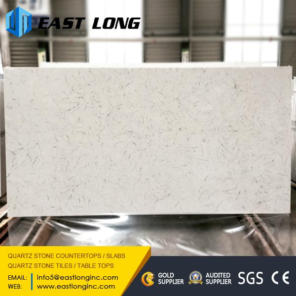 Marble Quartz stone slabs for countertops table tops marble quartz