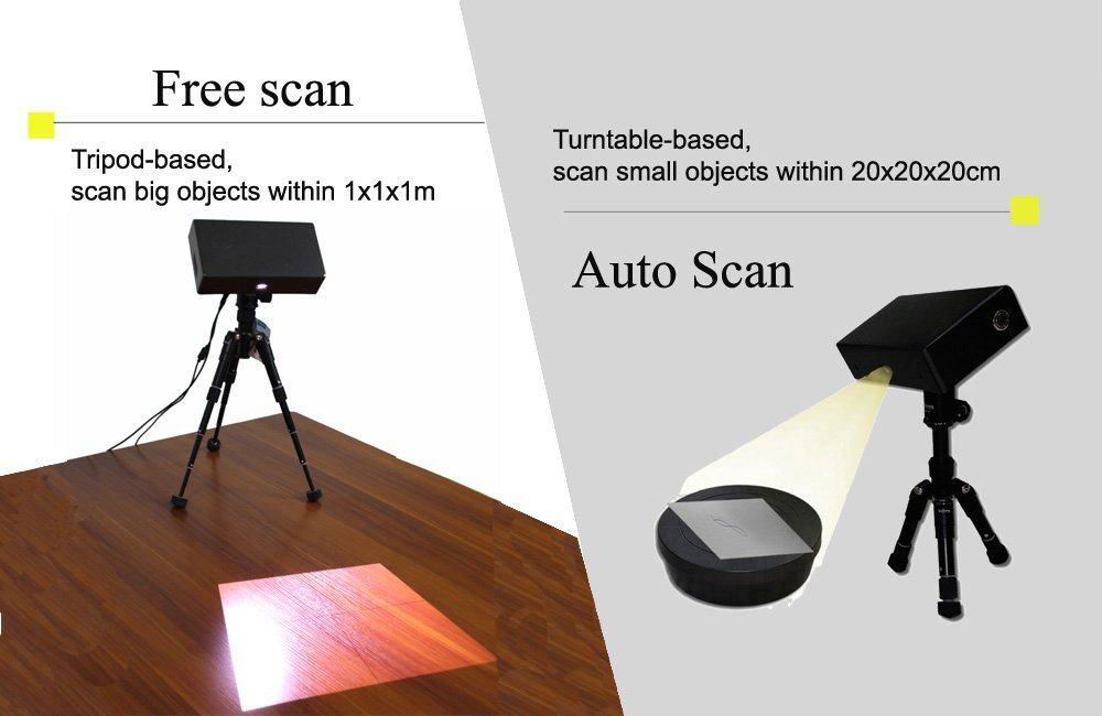 Thunk3D Cooper C20 Colorful Desktop 3D Scanner for objects with high Accuracy to