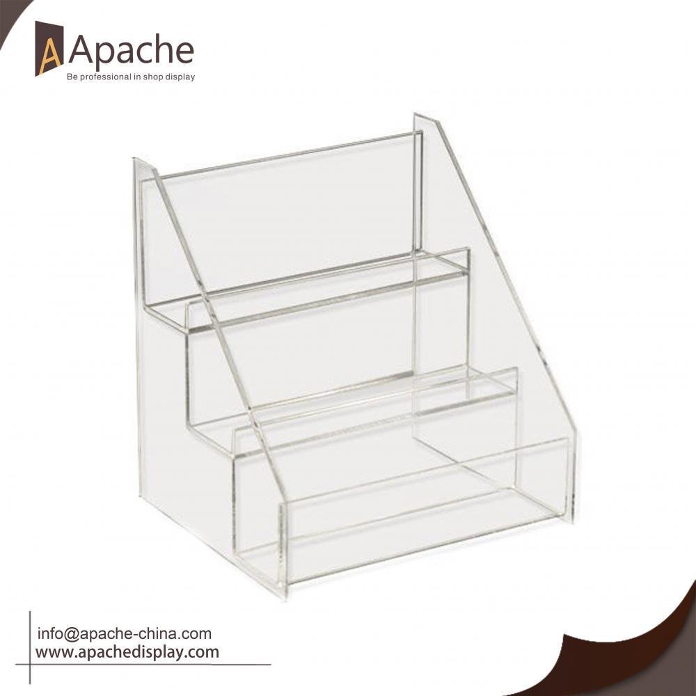 Pure Acrylic Counter Top Cosmetic Display Case 3