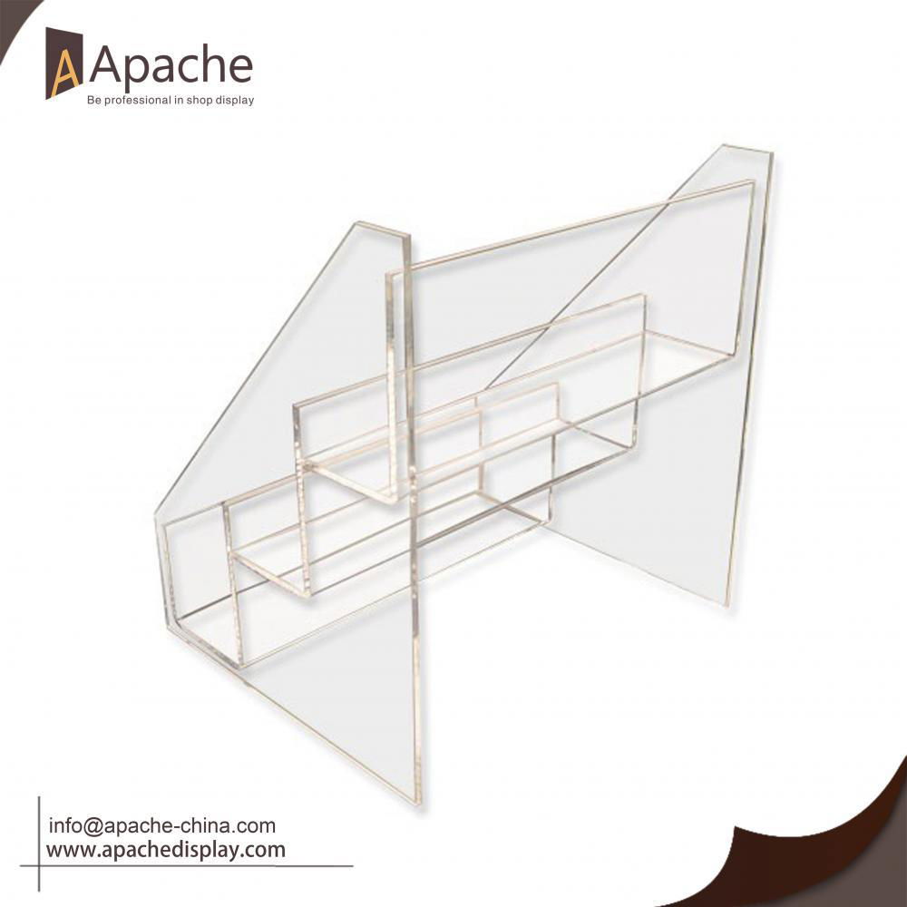 Pure Acrylic Counter Top Cosmetic Display Case 2