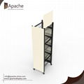 Moveable Metal Wine Display Stand 1