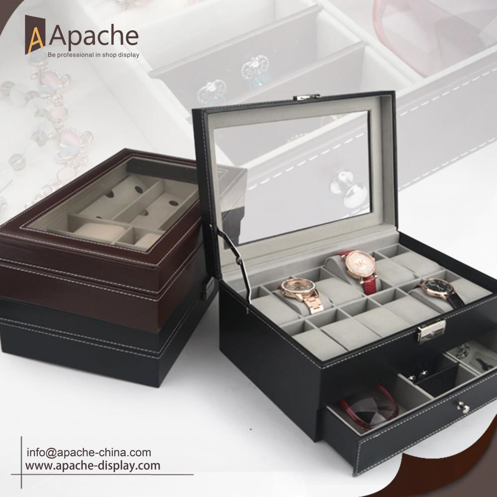 Leather Watches Stoarage Box APBP099 (China Trading Company