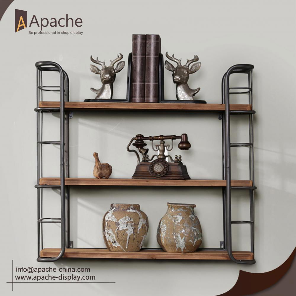 Wooden Wall-mounted Home Decoration Industrial Furniture 2