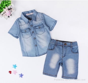 Children Cowboy Clothing Sets