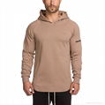 sports breathable and good absorption casual long sleeve hooded men's hoodie 5