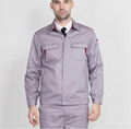 Hight quality costomised color embroidery logo print workwear men's uniform