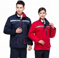 windproof and waterproof uniform with embroidery safety suits 4