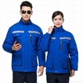 windproof and waterproof uniform with embroidery safety suits 2