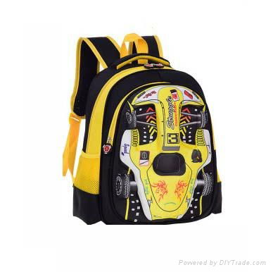 16 inch 3D EVA backpack School bag  Cool car shape boy school bag from factory  3