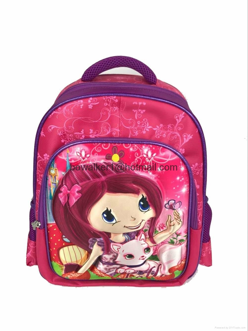 Girl beautiful school bag, school backpack bag, children's bag for students 3
