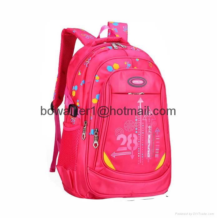 16 inch boy and girl school bag school backpack children bookbag 2