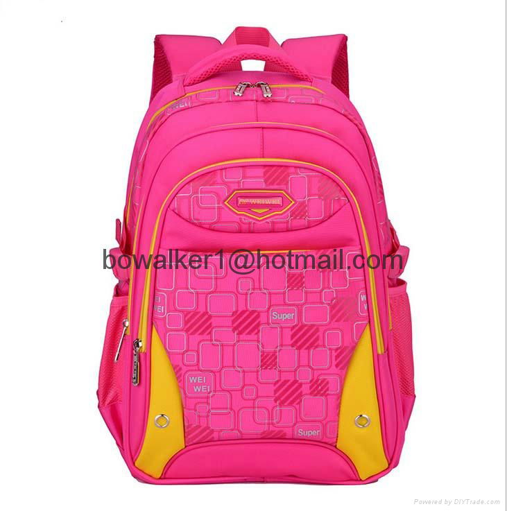 16 inch boy and girl school bag school backpack children bookbag 3