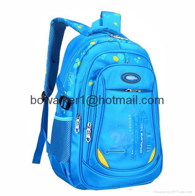 16 inch boy and girl school bag school backpack children bookbag 4