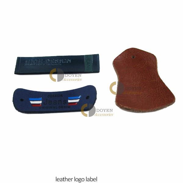 Custom jeans leather logo patch embossing stamp label L2 OEM