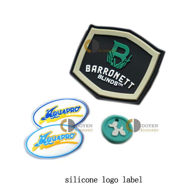 rubber badge silicone patch Silicone Private Label Silicone rubber patch
