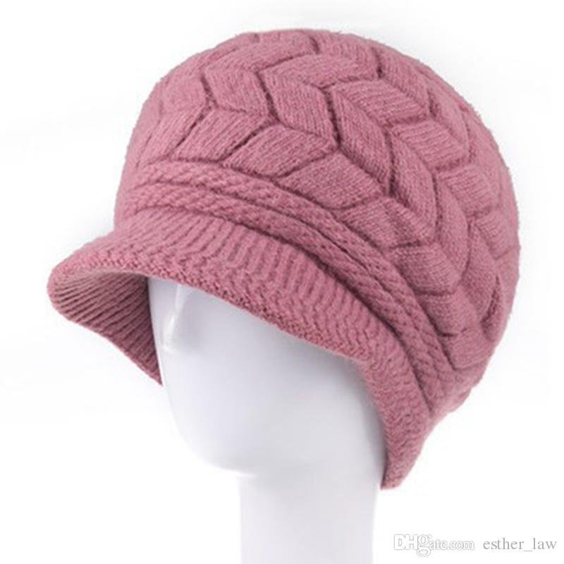 New Women Winter Hat Warm Beanies  2