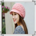 New Women Winter Hat Warm Beanies  1