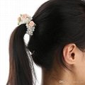 Fashion Girls hair accessories rustic small fresh flower beaded 2