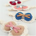 Baby Headdress Cute Bowknot Combination Four-Colors Lace Hair Band Jewelry