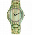 The New Men Women Color Wooden Watch 3