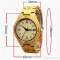 The New Men Wooden Watch Leisure Guartz Watch Trend Bamboo 3