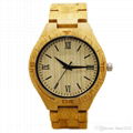 奢侈高檔木質手錶木色