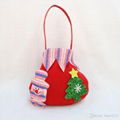 Christmas decoration accessories The New Christmas Gift Bag fabric Candy Apple 2