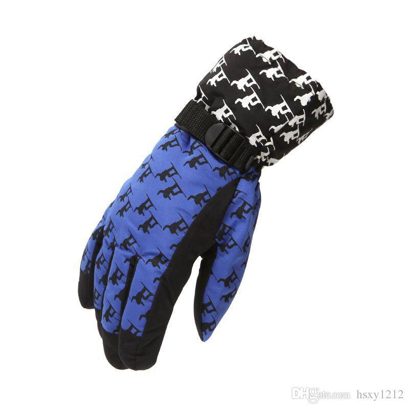 The New Ski gloves winter gloves keep warm the wind water repellent 5