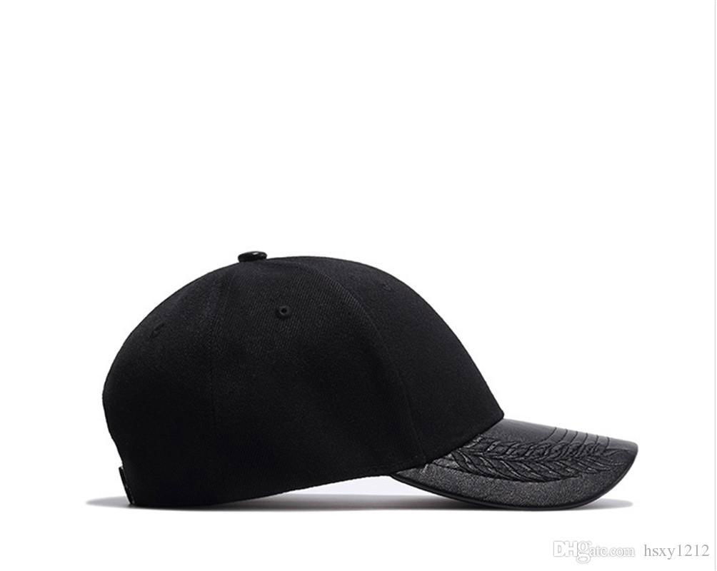 The New baseball Cap black fashion sunshade protect Peaked cap 3