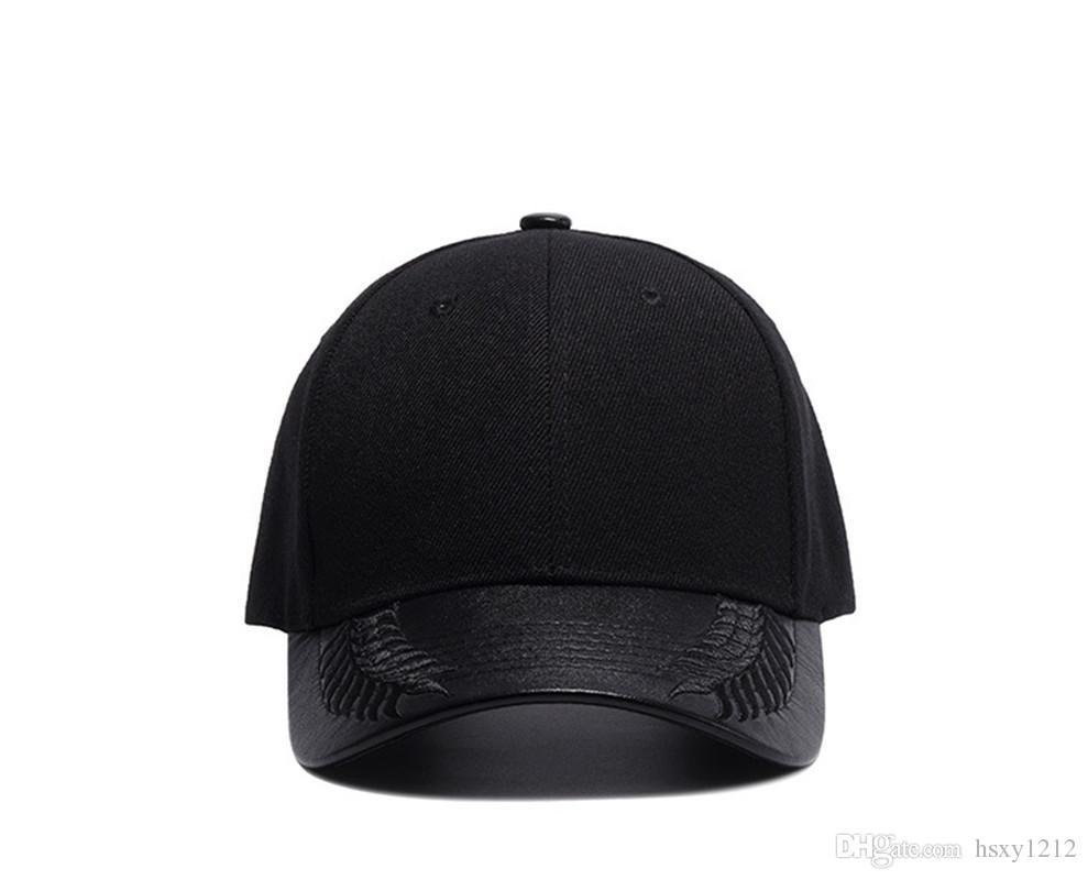 The New baseball Cap black fashion sunshade protect Peaked cap 4