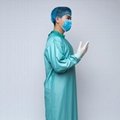 Reusable Operating Theater 100% Polyester Surgical Gown 4