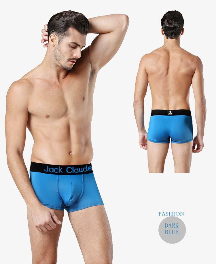 2017 Gay Sexy Mens Breathable Ice Silk Regenerated Fiber Underwear 9627