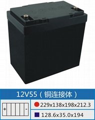 12V55 Lead-Acid Battery Case