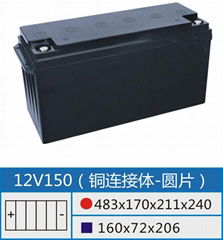 12V150 Lead-Acid Battery Case
