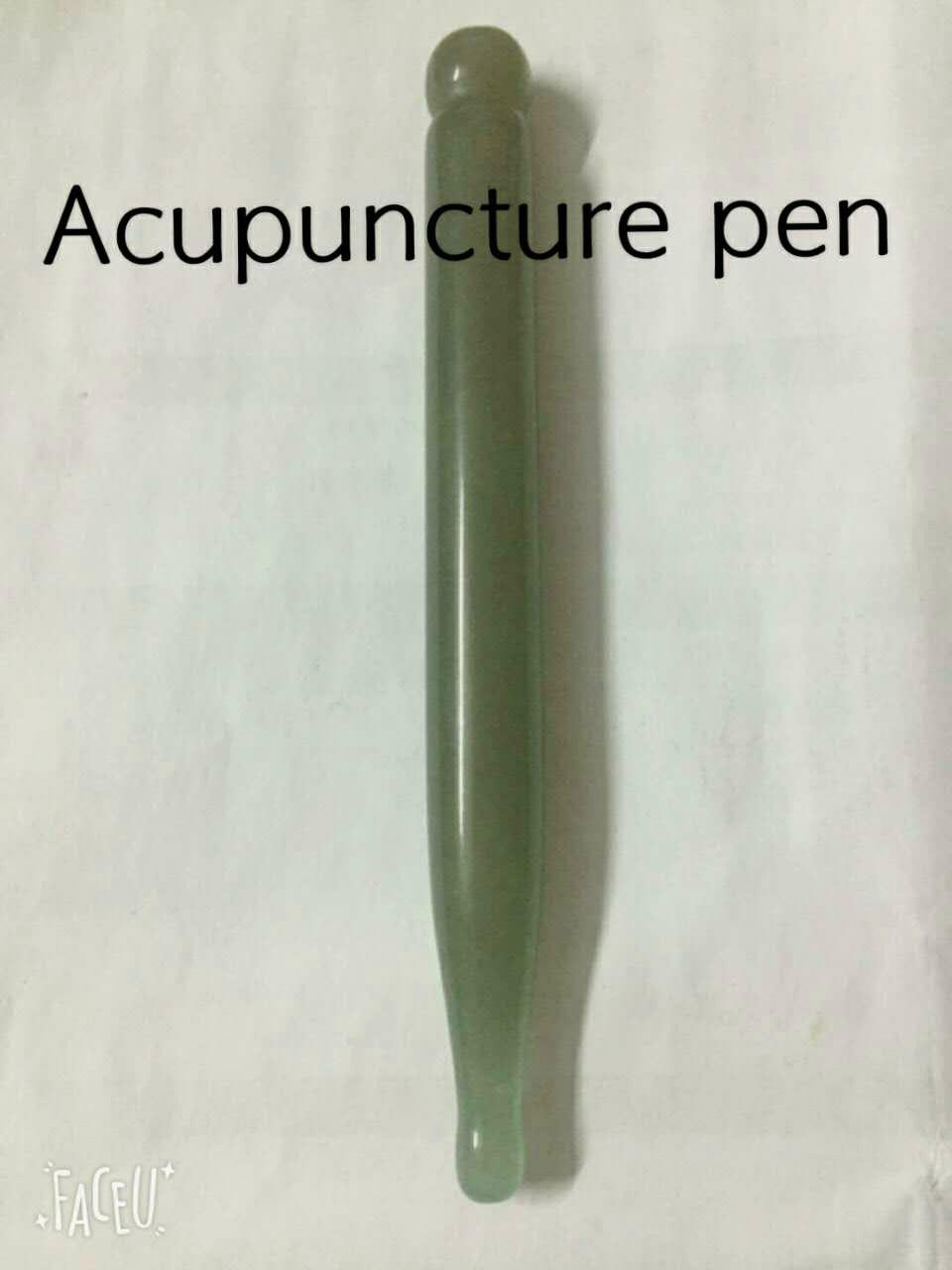 Natural Jade Stone Massage Wand 2