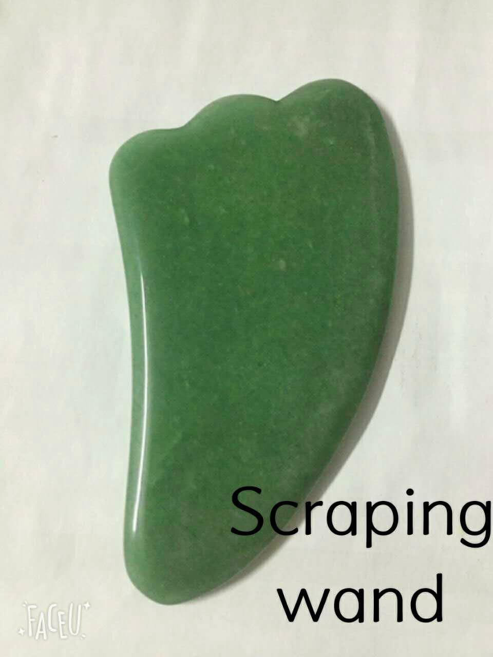 Natural Jade Stone Massage Wand 3