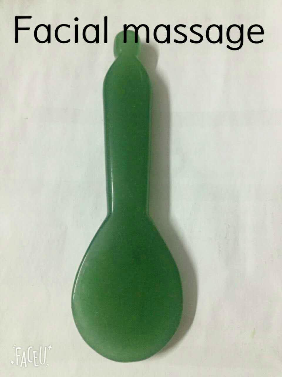 Natural Jade Stone Massage Wand 4