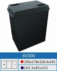 6V300 Lead Acid Battery Case