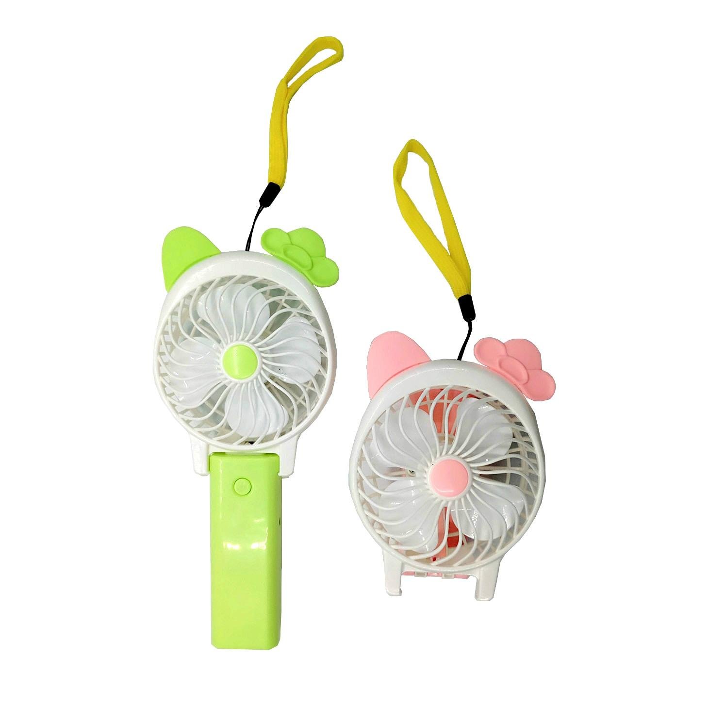 Rabbit Ear Portable Rechargeable Air Cooling Mini Hand Fan 5