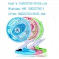 New 360 Degree Rotation Portable Rechargeable Mini Clip Fan