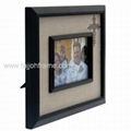 New Design Double Frame Screen Printing Wooden Photo Frame 1