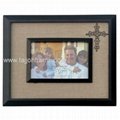 New Design Double Frame Screen Printing Wooden Photo Frame 2