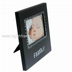 New Modern Family Screen Printing Wooden Photo Frame
