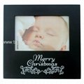 New Modern Merry Christmas Screen Printing Wooden Photo Frame