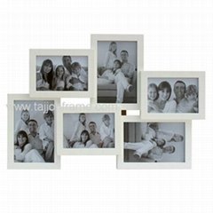 New Design 6-Opening Collage Wooden Photo Frame