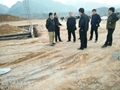 北京德青源高级副总裁袁总一行人到基地指导工作
