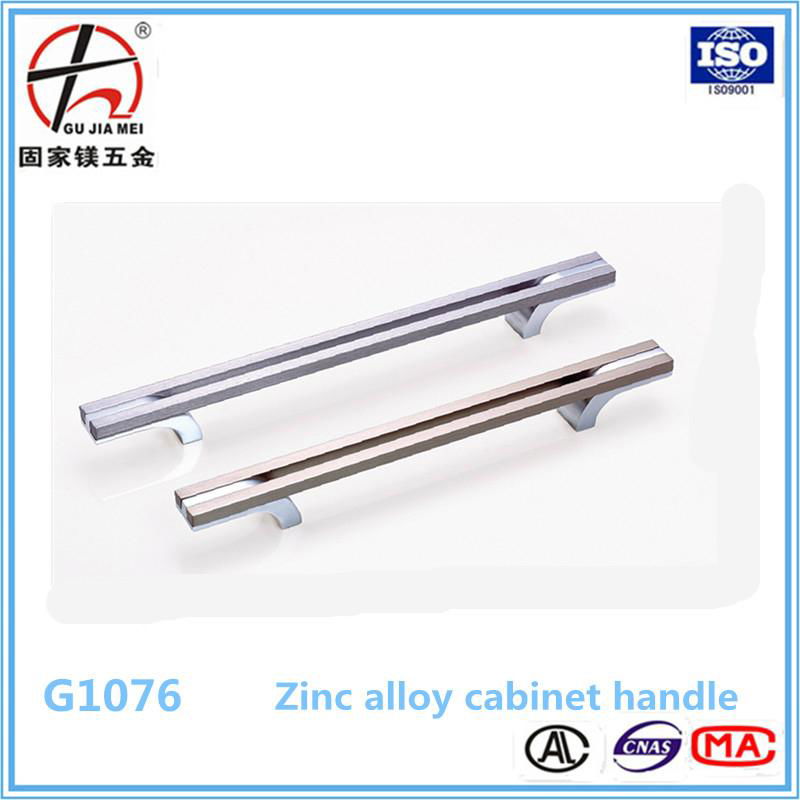 Zinc alloy material pull down cabinet furniture handle