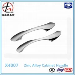 96mm Chorme plated zinc alloy cabinet handle