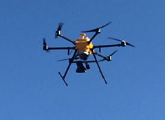 Water Drone With Ipad And Datalink Ground Station